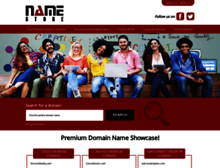 namestore.com screenshot