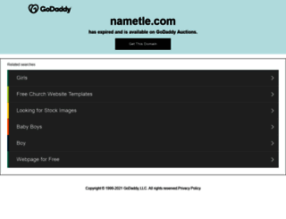 nametle.com screenshot