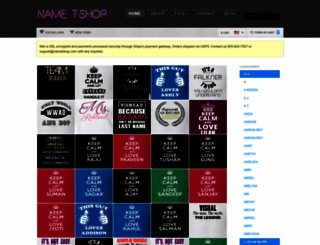 nametshop.com screenshot