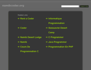 namibcoder.org screenshot