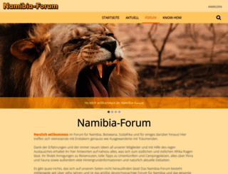 namibia-forum.ch screenshot