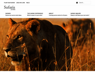 namibia.safaris.com screenshot