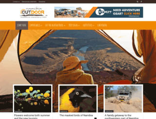 namibiaoutdoor.com screenshot