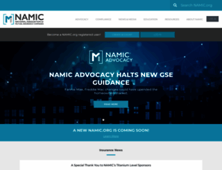 namic.org screenshot