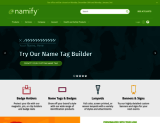 namify.com screenshot
