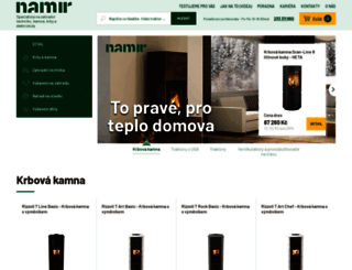 namir.cz screenshot
