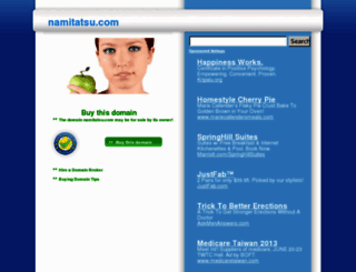 namitatsu.com screenshot