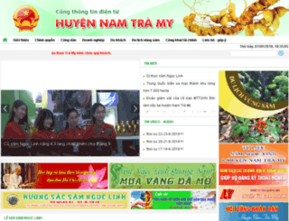 namtramy.gov.vn screenshot
