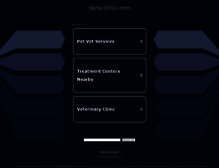 nana-clinic.com screenshot