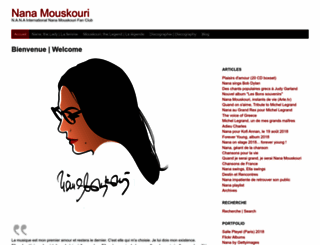 nana-mouskouri.net screenshot