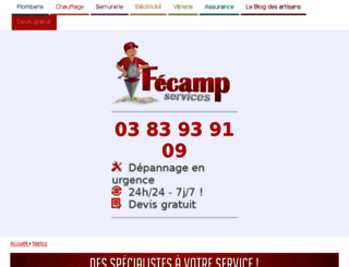 nancy.fecamp-services.com screenshot