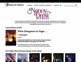 nancydrew.com screenshot