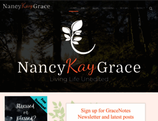 nancykaygrace.com screenshot