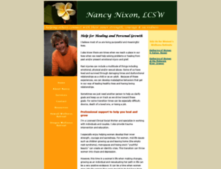 nancynixon.com screenshot