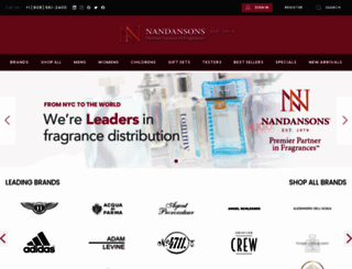 nandansons.com screenshot