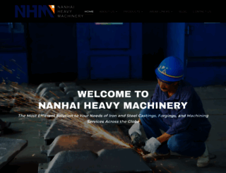 nanhaimachinery.ca screenshot