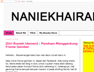 naniekhairani.blogspot.com screenshot