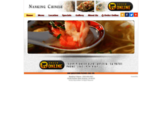 nankingchineseca.com screenshot
