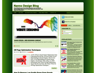 nannodesign.blogspot.com screenshot