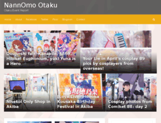 nannomo-otaku.com screenshot