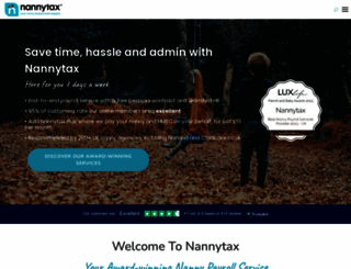 nannytax.co.uk screenshot