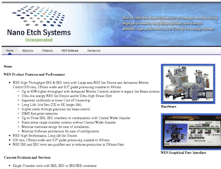 nano-etch.com screenshot