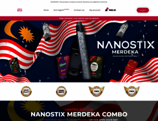 nano-stix.com screenshot