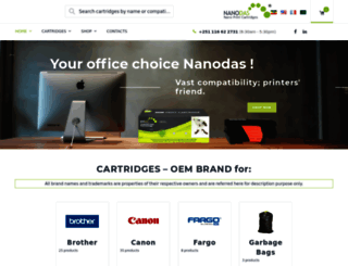 nanodas.com screenshot