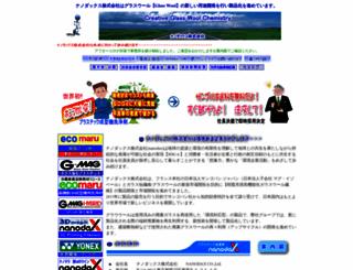 nanodax.jp screenshot