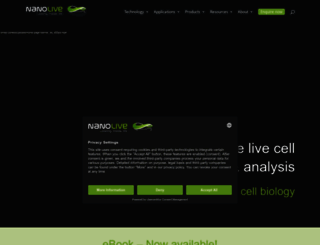 nanolive.com screenshot