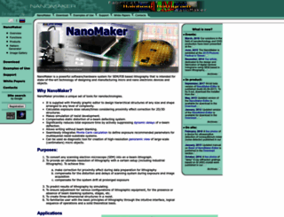 nanomaker.com screenshot