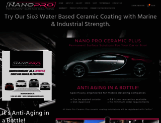 nanoproceramic.com screenshot