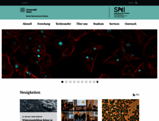 nanoscience.ch screenshot