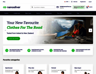 nanosilver.eu screenshot