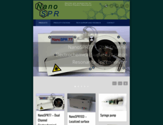 nanospr.com screenshot