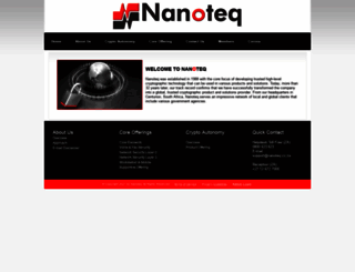nanoteq.com screenshot