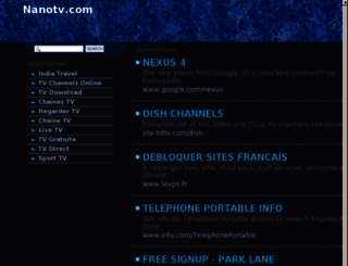 nanotv.com screenshot