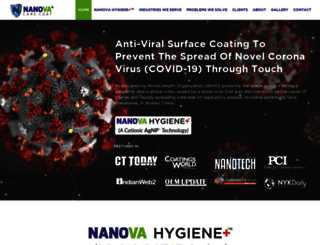 nanovacarecoat.com screenshot