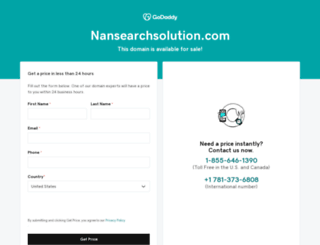 nansearchsolution.com screenshot