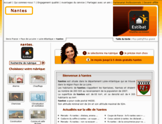 nantes.estibat.com screenshot