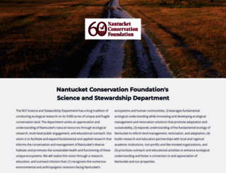 nantucket-conservation-foundation.workable.com screenshot