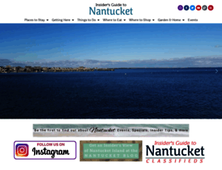 nantucket.com screenshot
