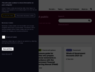 nao.org.uk screenshot