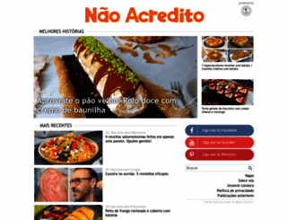 naoacredito.com.br screenshot