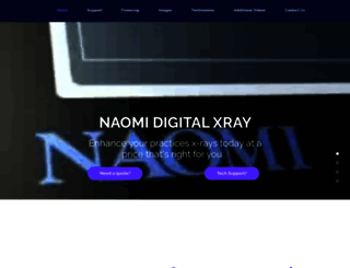 naomidigitalxray.com screenshot