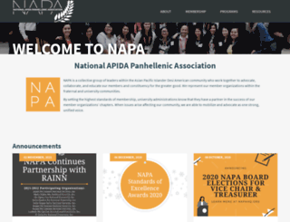 napa-online.org screenshot