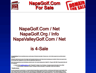 napagolf.com screenshot