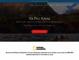 napalikayak.com screenshot
