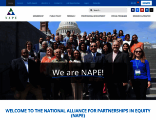 napequity.org screenshot