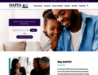 napfa.com screenshot